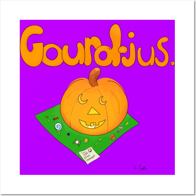 Gourdjus! Wall Art by Dandy Doodles